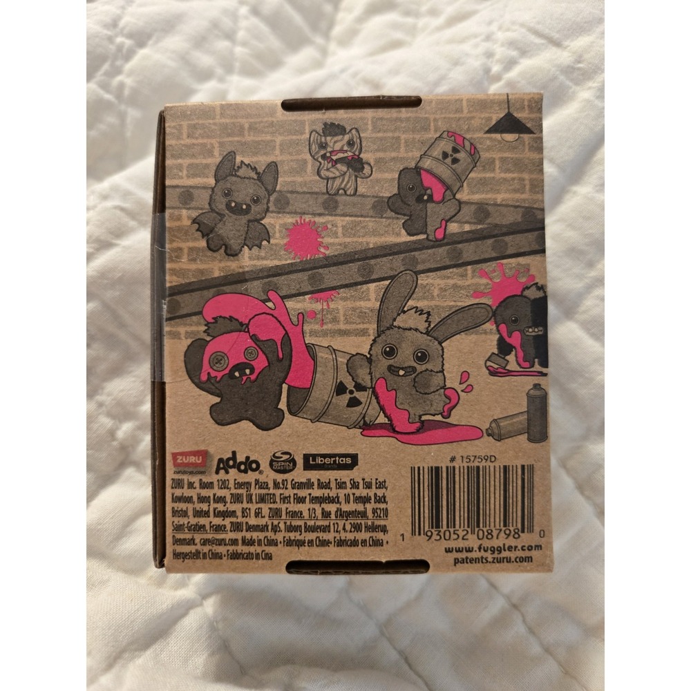LIMITED! Fuggler Keyring | PINK BUTT-ON CATCH ME CHASE! | Rabid Rabbit Pink - Picture 2 of 2